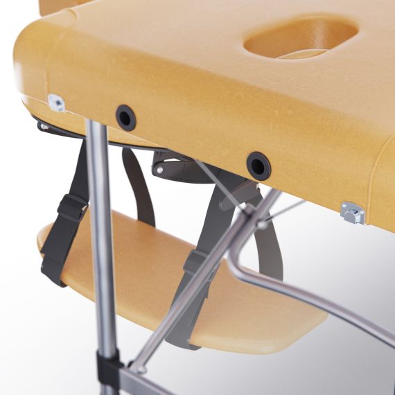 МАССАЖНЫЙ СТОЛ DFC NIRVANA ELEGANT, 186 X 70 СМ, ГОРЧИЧНЫЙ