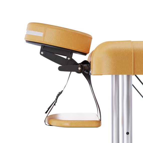 МАССАЖНЫЙ СТОЛ DFC NIRVANA ELEGANT, 186 X 70 СМ, ГОРЧИЧНЫЙ