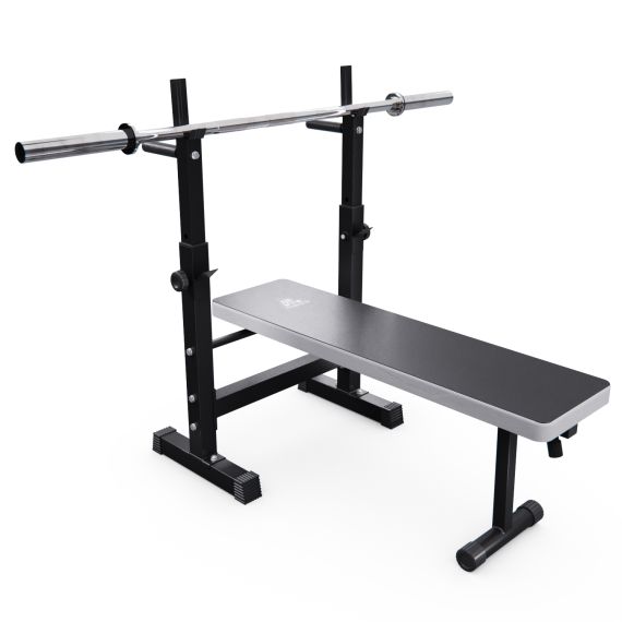 СКАМЬЯ СО СТОЙКАМИ ПОД ШТАНГУ DFC D6453