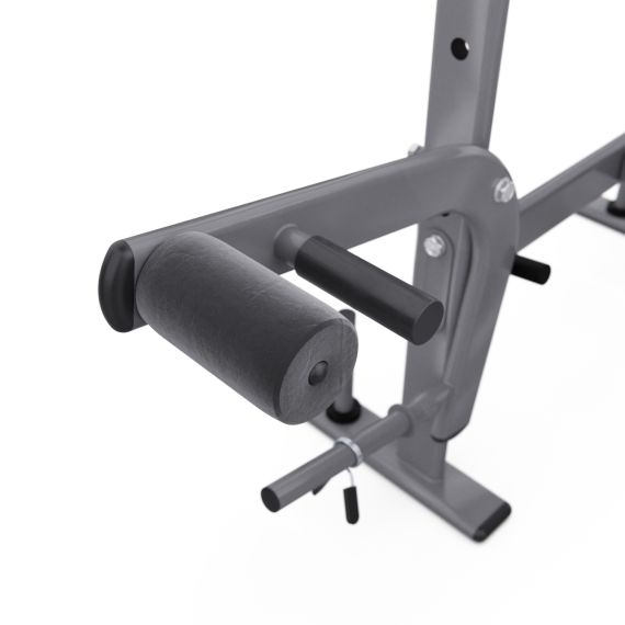 СКАМЬЯ СО СТОЙКАМИ ПОД ШТАНГУ DFC D702 PRO ШИРОКИЙ ХВАТ, С ПАРТОЙ ДЛЯ БИЦЕПСА