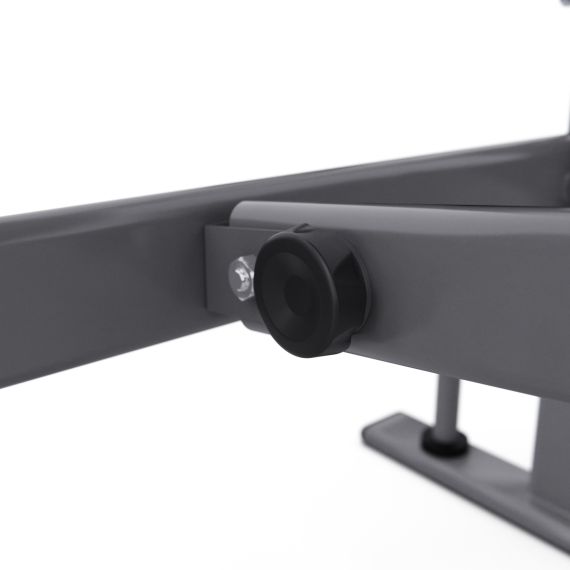 СКАМЬЯ СО СТОЙКАМИ ПОД ШТАНГУ DFC D702 PRO ШИРОКИЙ ХВАТ, С ПАРТОЙ ДЛЯ БИЦЕПСА