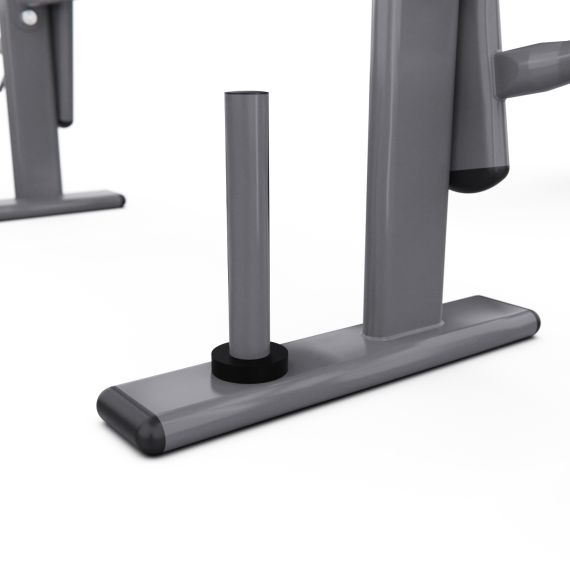 СКАМЬЯ СО СТОЙКАМИ ПОД ШТАНГУ DFC D702 PRO ШИРОКИЙ ХВАТ, С ПАРТОЙ ДЛЯ БИЦЕПСА