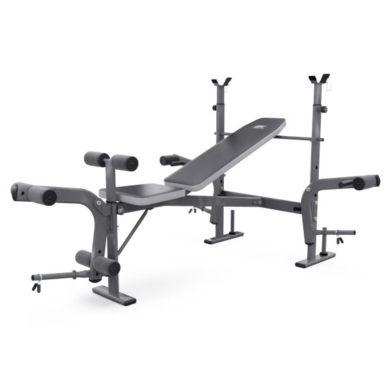 СКАМЬЯ СО СТОЙКАМИ ПОД ШТАНГУ DFC D702 PRO ШИРОКИЙ ХВАТ