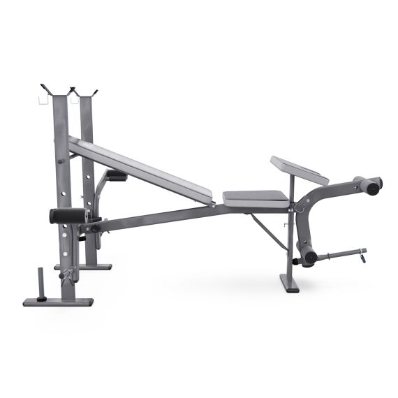 СКАМЬЯ СО СТОЙКАМИ ПОД ШТАНГУ DFC D703 PRO С ПАРТОЙ ДЛЯ БИЦЕПСА