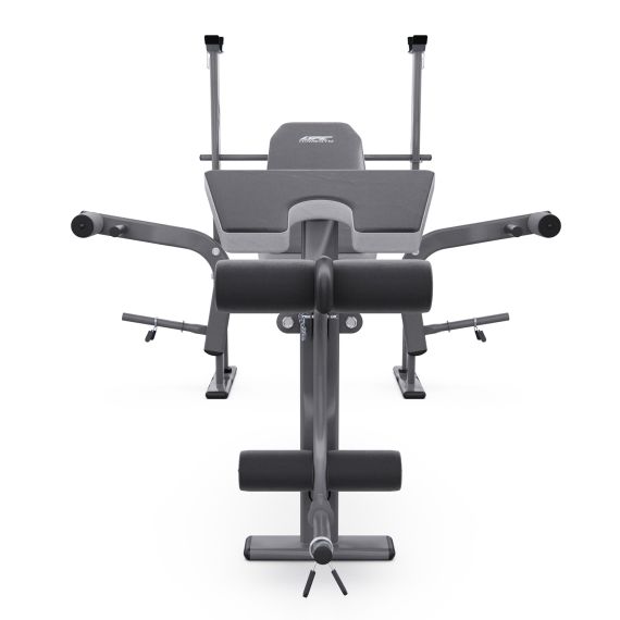 СКАМЬЯ СО СТОЙКАМИ ПОД ШТАНГУ DFC D703 PRO С ПАРТОЙ ДЛЯ БИЦЕПСА