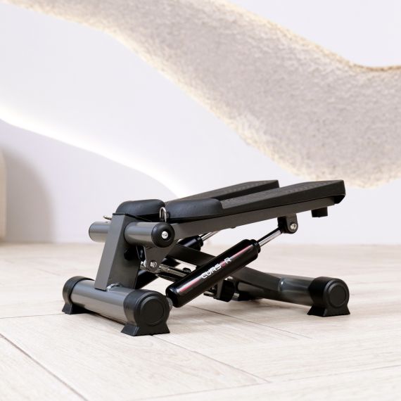 СТЕППЕР DFC CURSOR СЕРЫЙ С ЭСПАНДЕРАМИ