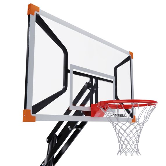 БАСКЕТБОЛЬНАЯ МОБИЛЬНАЯ СТОЙКА DFC SPORTSOUL, 137 Х 84 X 0.3 СМ