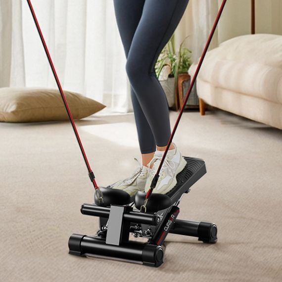 СТЕППЕР DFC CURSOR ЧЁРНЫЙ С ЭСПАНДЕРАМИ