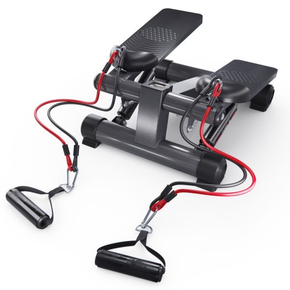 СТЕППЕР DFC CURSOR СЕРЫЙ С ЭСПАНДЕРАМИ