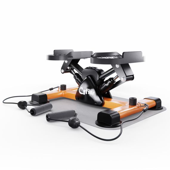 БАЛАНСИРОВОЧНЫЙ СТЕППЕР DFC CYFIE С КОВРИКОМ И ЭСПАНДЕРАМИ