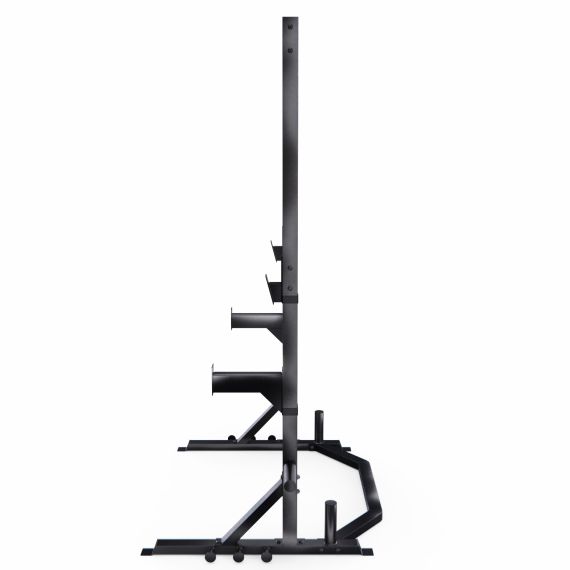 СИЛОВАЯ СТОЙКА ДЛЯ ПРИСЕДАНИЙ СО ШТАНГОЙ DFC CAP , ЧЕРНАЯ