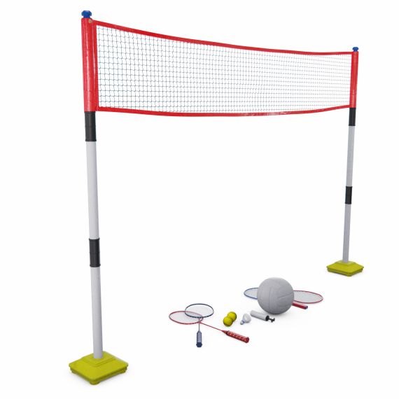 НАБОР ДЕТСКИЙ DFC ДЛЯ ИГРЫ В БАДМИНТОН, ВОЛЕЙБОЛ И ТЕННИС GOAL238A
