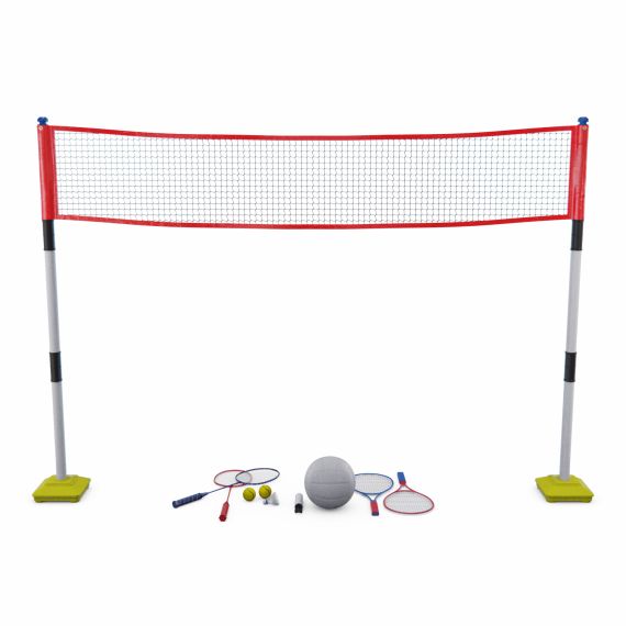 НАБОР ДЕТСКИЙ DFC ДЛЯ ИГРЫ В БАДМИНТОН, ВОЛЕЙБОЛ И ТЕННИС GOAL238A
