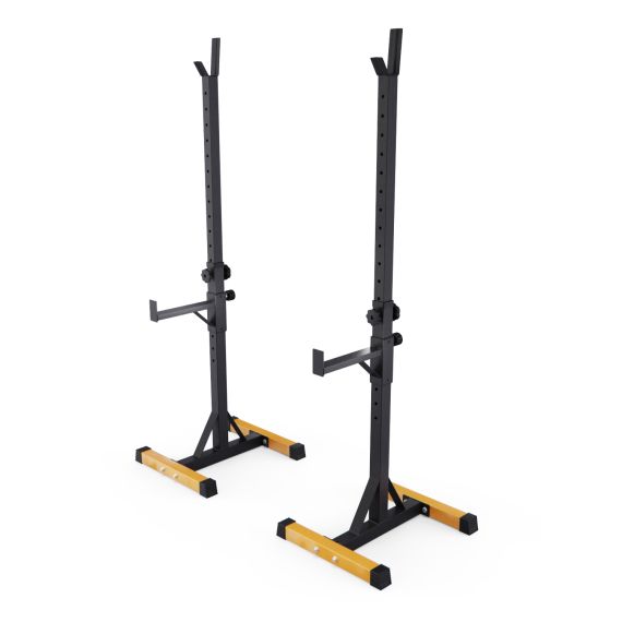 СТОЙКИ ДЛЯ ШТАНГИ С ПОДСТРАХОВКОЙ DFC Y-GYM TF-56