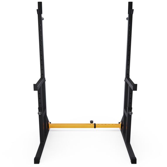 СТОЙКА ДЛЯ ШТАНГИ С ПОДСТРАХОВКОЙ DFC Y-GYM TF-63, С УПОРАМИ ДЛЯ ОТЖИМАНИЙ