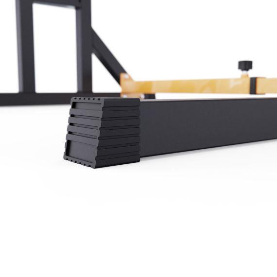 СТОЙКА ДЛЯ ШТАНГИ С ПОДСТРАХОВКОЙ DFC Y-GYM TF-63, С УПОРАМИ ДЛЯ ОТЖИМАНИЙ