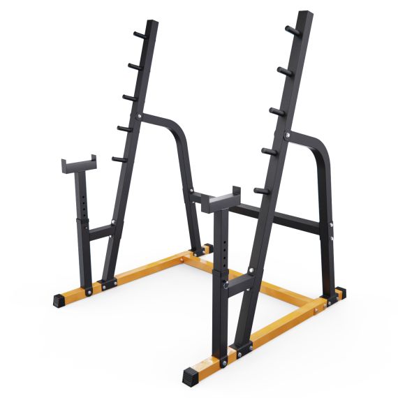 СТОЙКА ДЛЯ ШТАНГИ С ПОДСТРАХОВКОЙ DFC Y-GYM TF-64