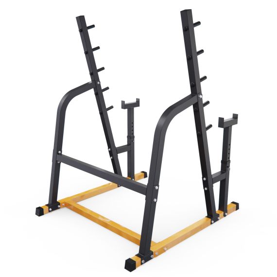 СТОЙКА ДЛЯ ШТАНГИ С ПОДСТРАХОВКОЙ DFC Y-GYM TF-64