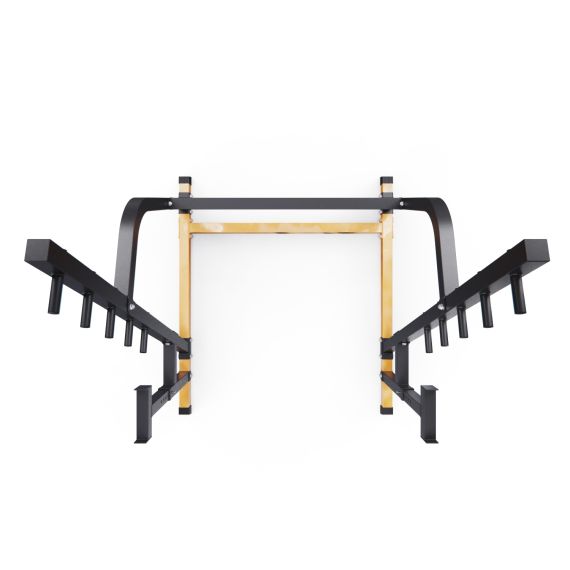 СТОЙКА ДЛЯ ШТАНГИ С ПОДСТРАХОВКОЙ DFC Y-GYM TF-64