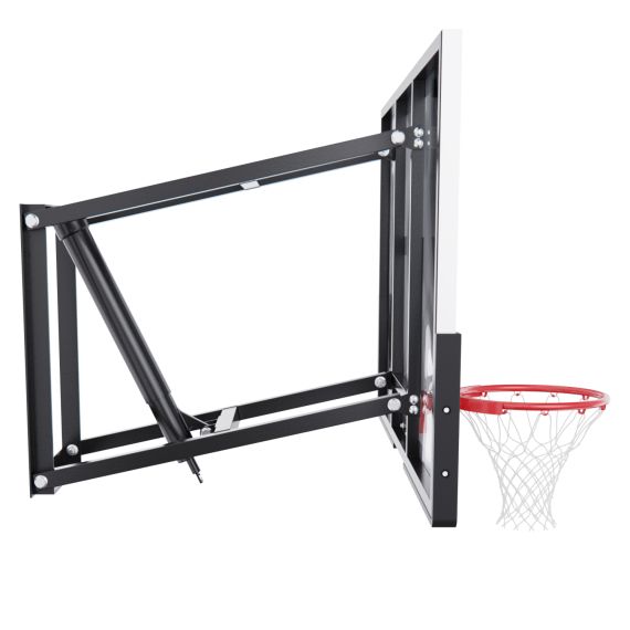 БАСКЕТБОЛЬНЫЙ ЩИТ DFC СО СЪЁМНЫМ РЕГУЛЯТОРОМ ВЫСОТЫ, СТЕКЛО 6 ММ, 136 Х 80 СМ