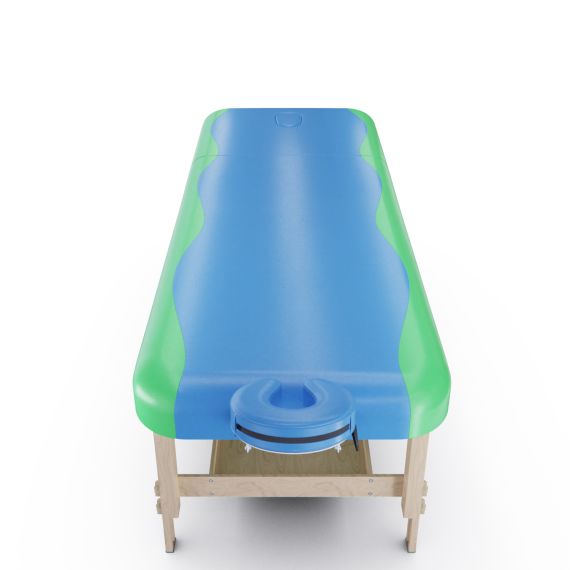 МАССАЖНЫЙ СТАЦИОНАРНЫЙ СТОЛ DFC SUPERIOR, 2 СЕКЦИИ