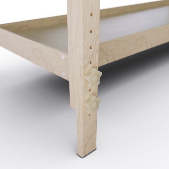 МАССАЖНЫЙ СТАЦИОНАРНЫЙ СТОЛ DFC SUPERIOR, 2 СЕКЦИИ