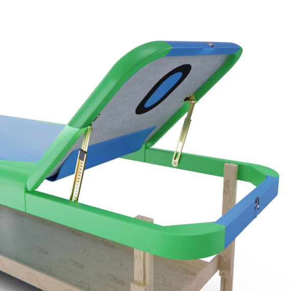 МАССАЖНЫЙ СТАЦИОНАРНЫЙ СТОЛ DFC SUPERIOR, 2 СЕКЦИИ