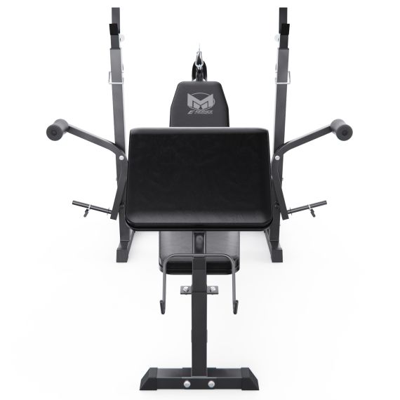 СКАМЬЯ СО СТОЙКАМИ ПОД ШТАНГУ DFC GYRONETICS GN008 С ПАРТОЙ ДЛЯ БИЦЕПСА