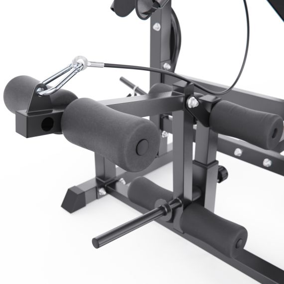 СКАМЬЯ СО СТОЙКАМИ ПОД ШТАНГУ DFC GYRONETICS GN008 С ПАРТОЙ ДЛЯ БИЦЕПСА