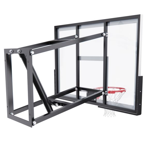 БАСКЕТБОЛЬНЫЙ ЩИТ DFC СО СЪЁМНЫМ РЕГУЛЯТОРОМ ВЫСОТЫ, ПОЛИКАРБОНАТ 2,5 ММ, 120 Х 80 СМ