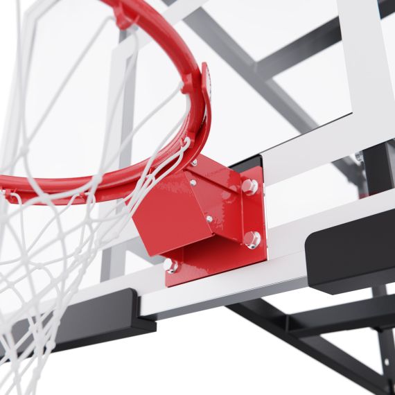 БАСКЕТБОЛЬНЫЙ ЩИТ DFC СО СЪЁМНЫМ РЕГУЛЯТОРОМ ВЫСОТЫ, ПОЛИКАРБОНАТ 2,5 ММ, 120 Х 80 СМ