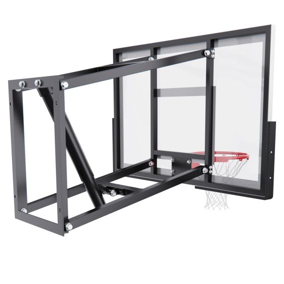 БАСКЕТБОЛЬНЫЙ ЩИТ DFC СО СЪЁМНЫМ РЕГУЛЯТОРОМ ВЫСОТЫ, ПОЛИКАРБОНАТ 2 ММ, 110 Х 70 СМ