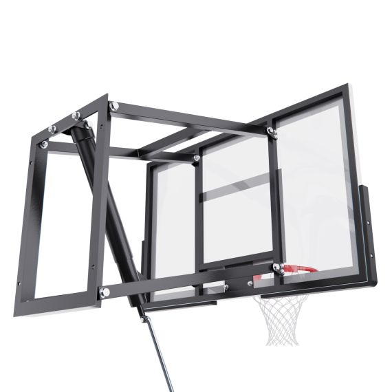 БАСКЕТБОЛЬНЫЙ ЩИТ DFC СО СЪЁМНЫМ РЕГУЛЯТОРОМ ВЫСОТЫ, ПОЛИКАРБОНАТ 2 ММ, 110 Х 70 СМ