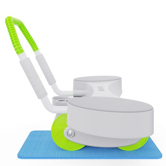 ТРЕНАЖЁР ДЛЯ ПРЕССА AB ROLLER SND-G ЗЕЛЕНЫЙ С КОВРИКОМ 34 Х 17 X 0.6 CМ