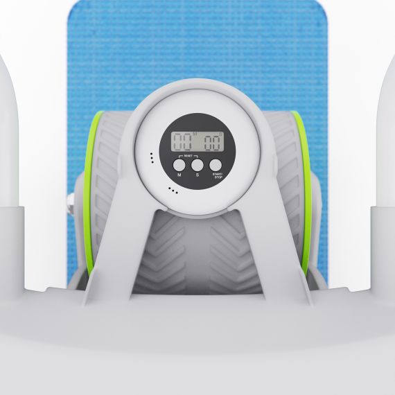 ТРЕНАЖЁР ДЛЯ ПРЕССА AB ROLLER SND-G ЗЕЛЕНЫЙ С КОВРИКОМ 34 Х 17 X 0.6 CМ