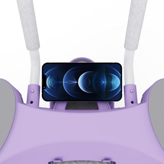 ТРЕНАЖЁР ДЛЯ ПРЕССА AB ROLLER SND-P ФИОЛЕТОВЫЙ С КОВРИКОМ 34 Х 17 X 0.6 CМ