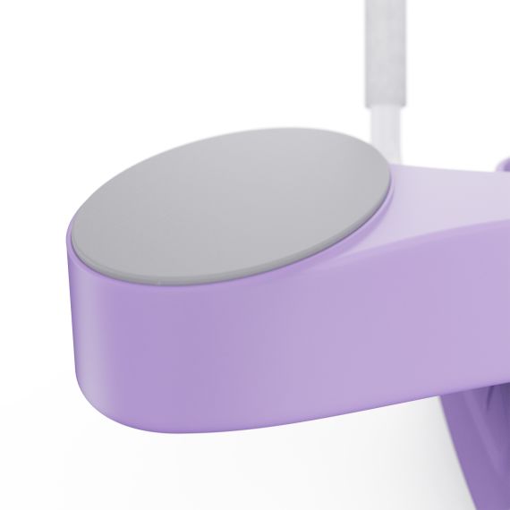 ТРЕНАЖЁР ДЛЯ ПРЕССА AB ROLLER SND-P ФИОЛЕТОВЫЙ С КОВРИКОМ 34 Х 17 X 0.6 CМ