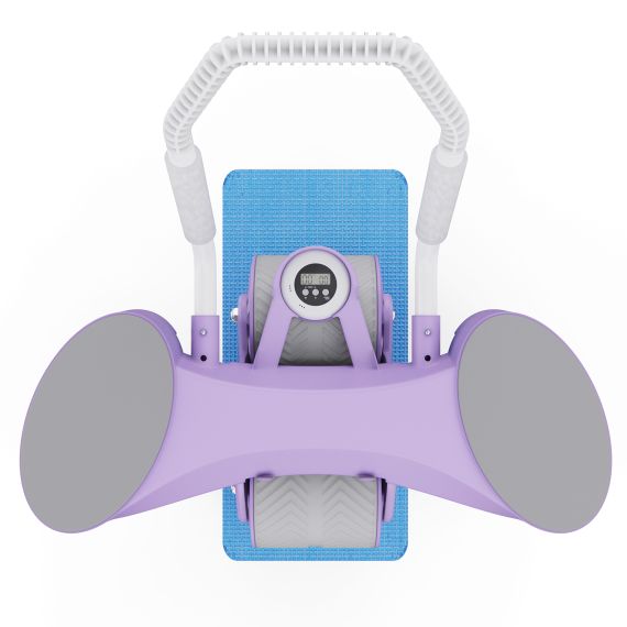 ТРЕНАЖЁР ДЛЯ ПРЕССА AB ROLLER SND-P ФИОЛЕТОВЫЙ С КОВРИКОМ 34 Х 17 X 0.6 CМ