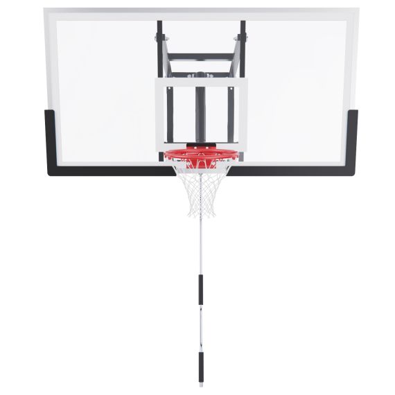 БАСКЕТБОЛЬНЫЙ ЩИТ DFC СО СЪЁМНЫМ РЕГУЛЯТОРОМ ВЫСОТЫ, СТЕКЛО 8 ММ, 152 Х 80 СМ