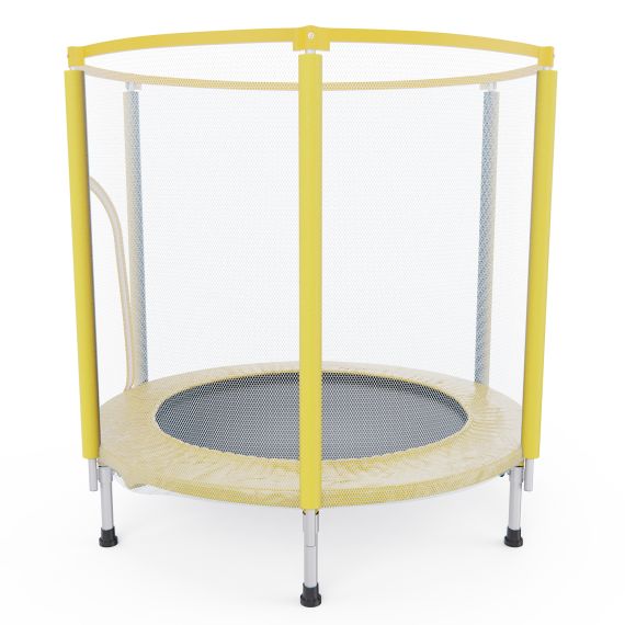 БАТУТ ДЕТСКИЙ DFC FOLDING 40" ЖЕЛТЫЙ С СЕТКОЙ