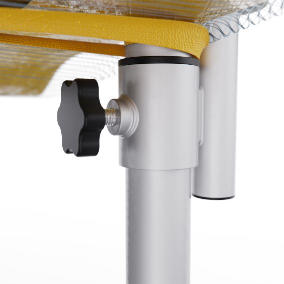 БАТУТ ДЕТСКИЙ DFC FOLDING 40" ЖЕЛТЫЙ С СЕТКОЙ