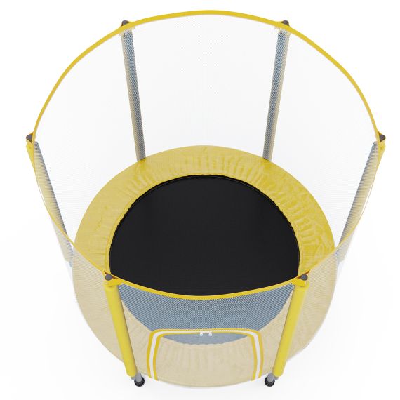 БАТУТ ДЕТСКИЙ DFC FOLDING 40" ЖЕЛТЫЙ С СЕТКОЙ