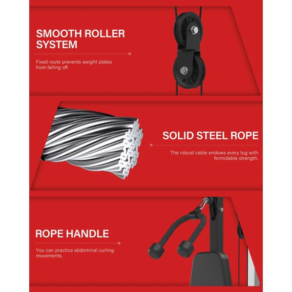 ТРЕНАЖЕР СВЕДЕНИЕ/РАЗВЕДЕНИЕ РУК, ВЕРХНЯЯ ТЯГА DFC D2042A