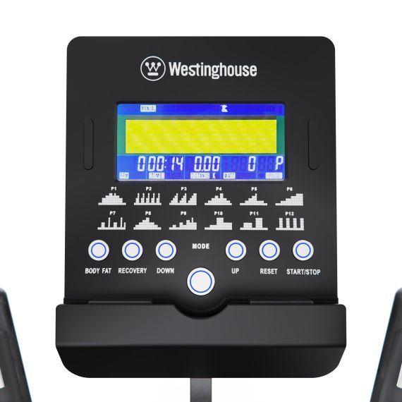 ЭЛЕКТРОМАГНИТНЫЙ ЭЛЛИПТИЧЕСКИЙ ТРЕНАЖЁР DFC WESTINGHOUSE 13Y, ЧЕРНЫЙ, С ИЗМЕНЯЕМЫМ УГЛОМ НАКЛОНА