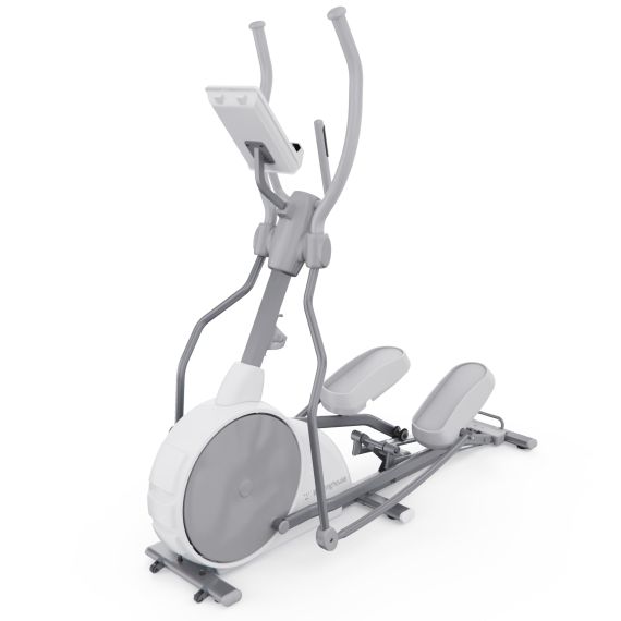 ЭЛЕКТРОМАГНИТНЫЙ ЭЛЛИПТИЧЕСКИЙ ТРЕНАЖЕР DFC WESTINGHOUSE 13Y, БЕЛЫЙ, С ИЗМЕНЯЕМЫМ УГЛОМ НАКЛОНА