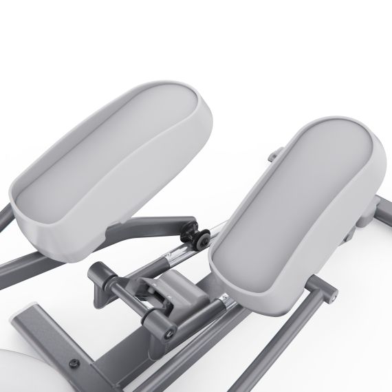 ЭЛЕКТРОМАГНИТНЫЙ ЭЛЛИПТИЧЕСКИЙ ТРЕНАЖЕР DFC WESTINGHOUSE 13Y, БЕЛЫЙ, С ИЗМЕНЯЕМЫМ УГЛОМ НАКЛОНА