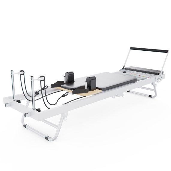 СТОЛ ДЛЯ ПИЛАТЕСА (РЕФОРМЕР) DFC С ДЕРЕВЯННЫМИ ВСТАВКАМИ