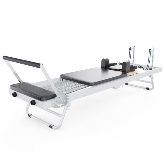 СТОЛ ДЛЯ ПИЛАТЕСА (РЕФОРМЕР) DFC С ДЕРЕВЯННЫМИ ВСТАВКАМИ