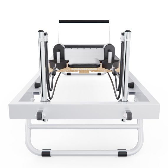 СТОЛ ДЛЯ ПИЛАТЕСА (РЕФОРМЕР) DFC С ДЕРЕВЯННЫМИ ВСТАВКАМИ