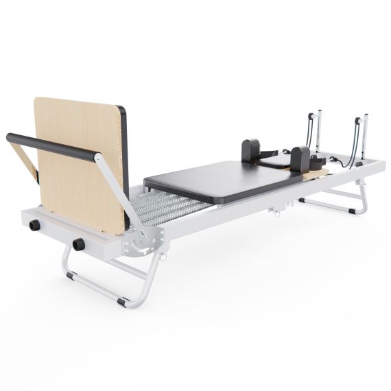 СТОЛ ДЛЯ ПИЛАТЕСА (РЕФОРМЕР) DFC С ДЕРЕВЯННЫМИ ВСТАВКАМИ